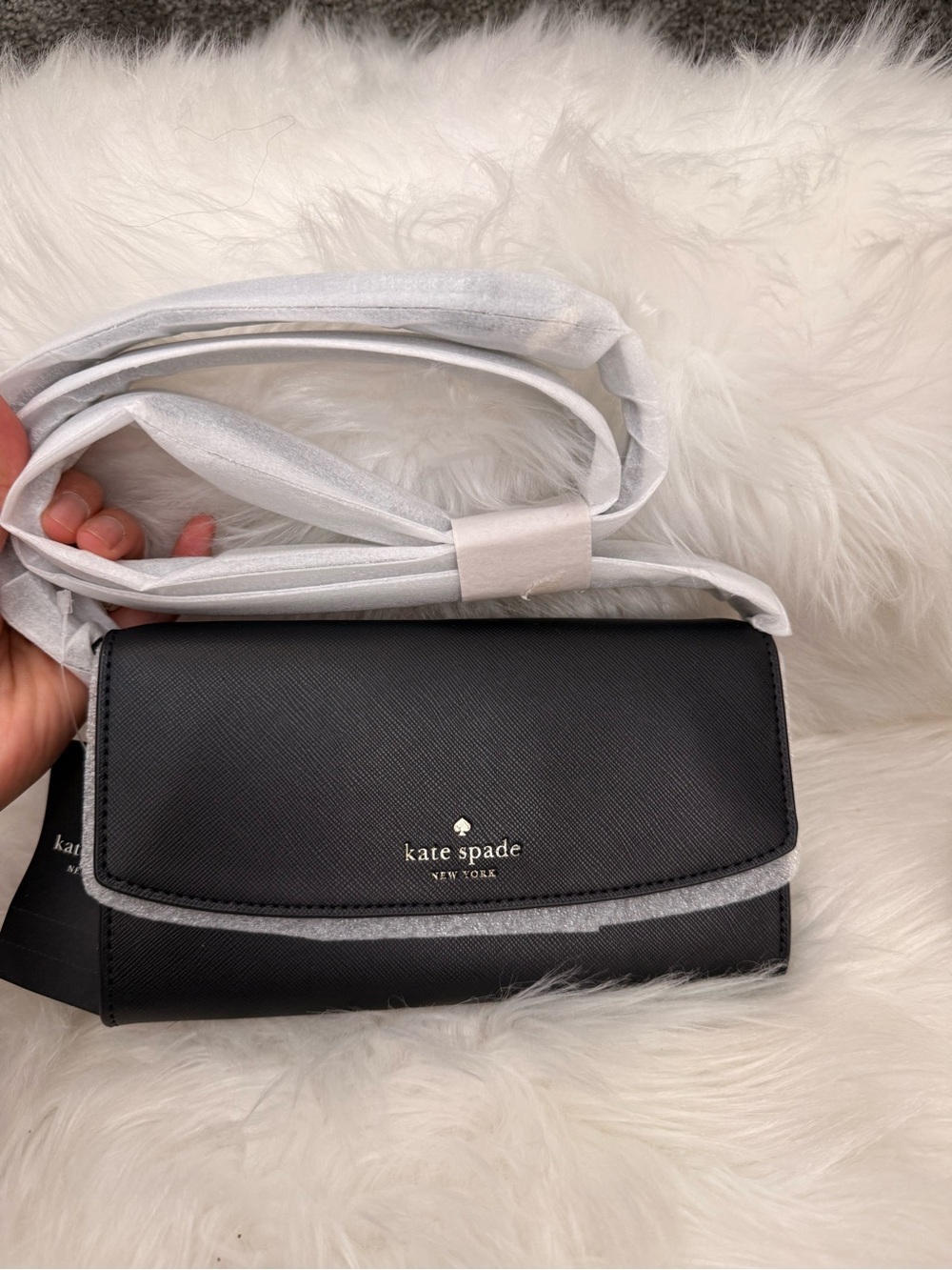 Kate spade Dana Small Flap Crossbody Saffiano